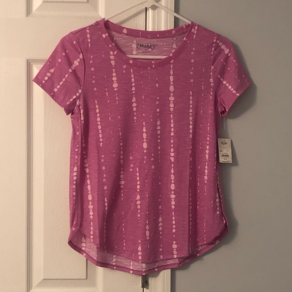 Girls size 16 pink Mudd top NWT